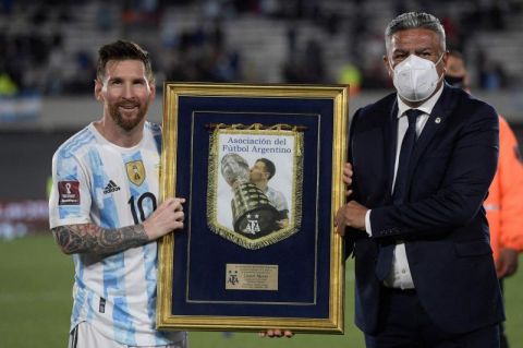 梅西收获阿根廷国家队第80球，创南美足坛历史