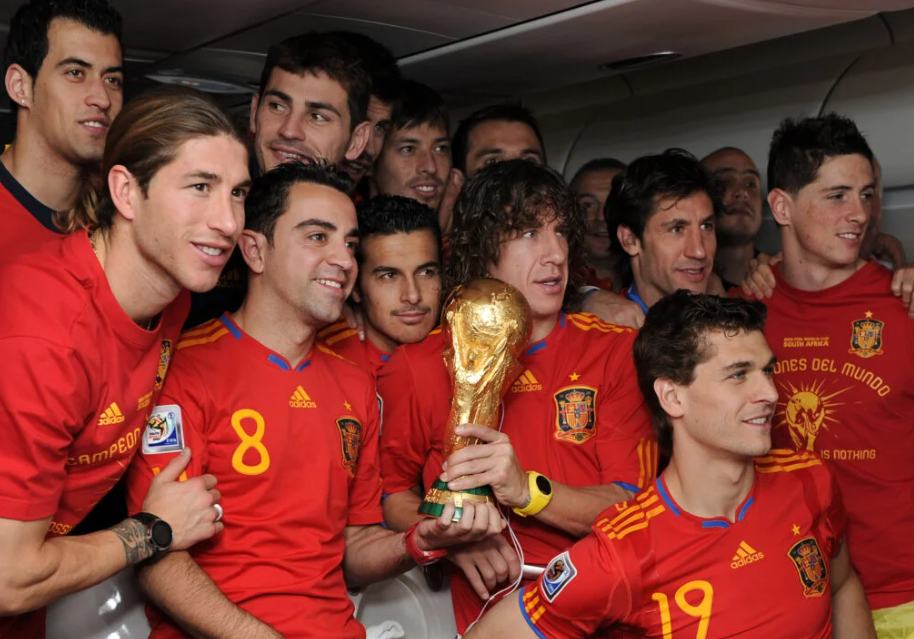 世界杯：哈维、伊涅斯塔、皮克：谁是有史以来最伟大的西班牙球员