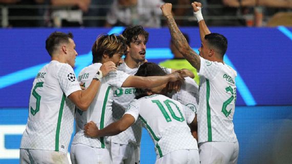 欧冠赛果：葡萄牙体育3-0完胜法兰克福，爱德华兹传射建功
