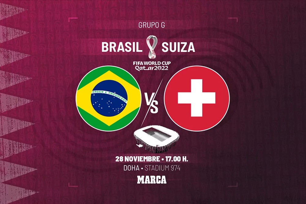 2022年卡塔尔世界杯G组第二轮：巴西vs瑞士，阵容预测