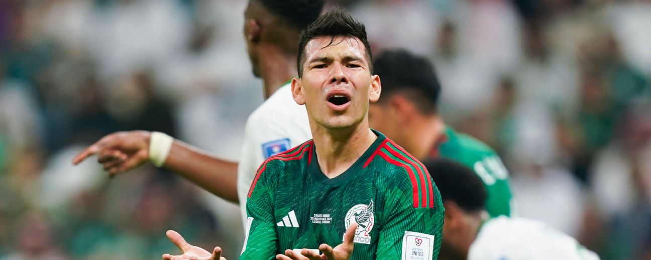 墨西哥2-1沙特阿拉伯，尽管赢下比赛，但墨西哥依然无缘进入淘汰赛