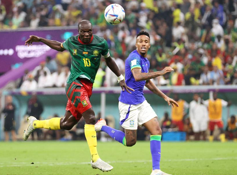 喀麦隆1-0巴西，阿布巴卡尔绝杀，喀麦隆华丽退场