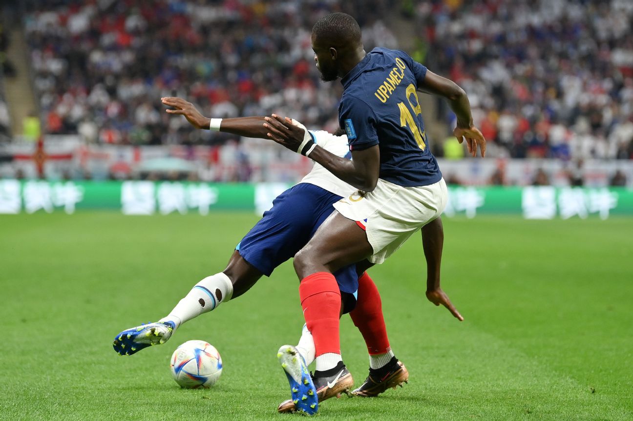 2022年世界杯VAR回顾：英格兰对阵法国的三个犯规判罚