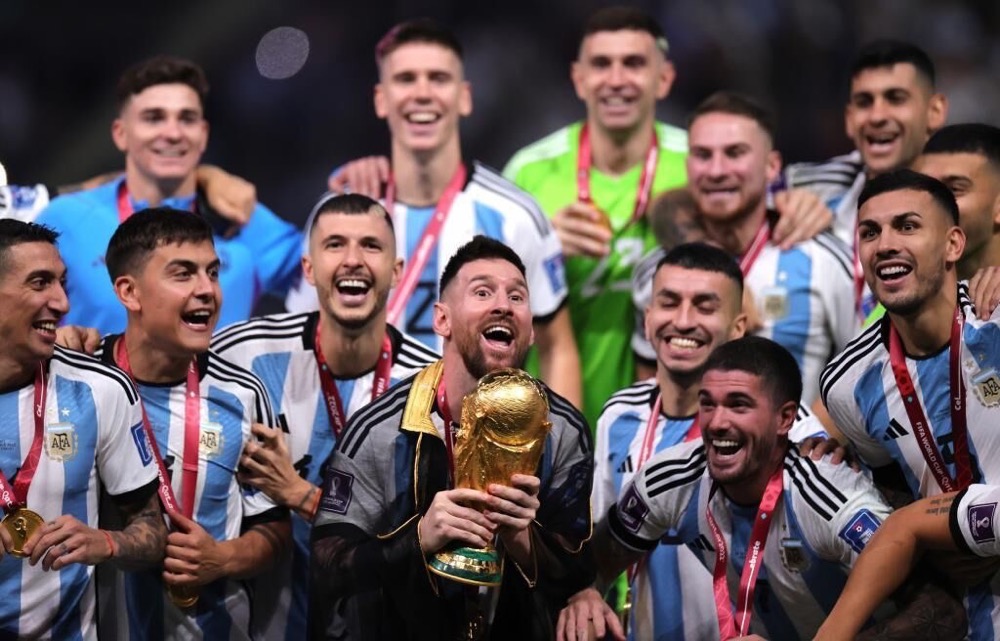 阿根廷7-5法国，阿根廷点球大战击败法国，梅西终于赢得了世界杯