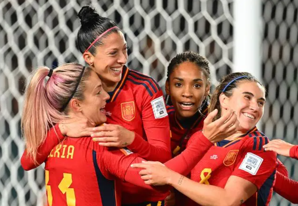 女子世界杯C组第2轮：西班牙女足5-0赞比亚女足