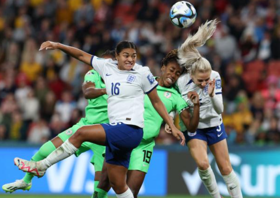 女子世界杯1/8决赛：英格兰女足0-0尼日利亚女足（4-2）