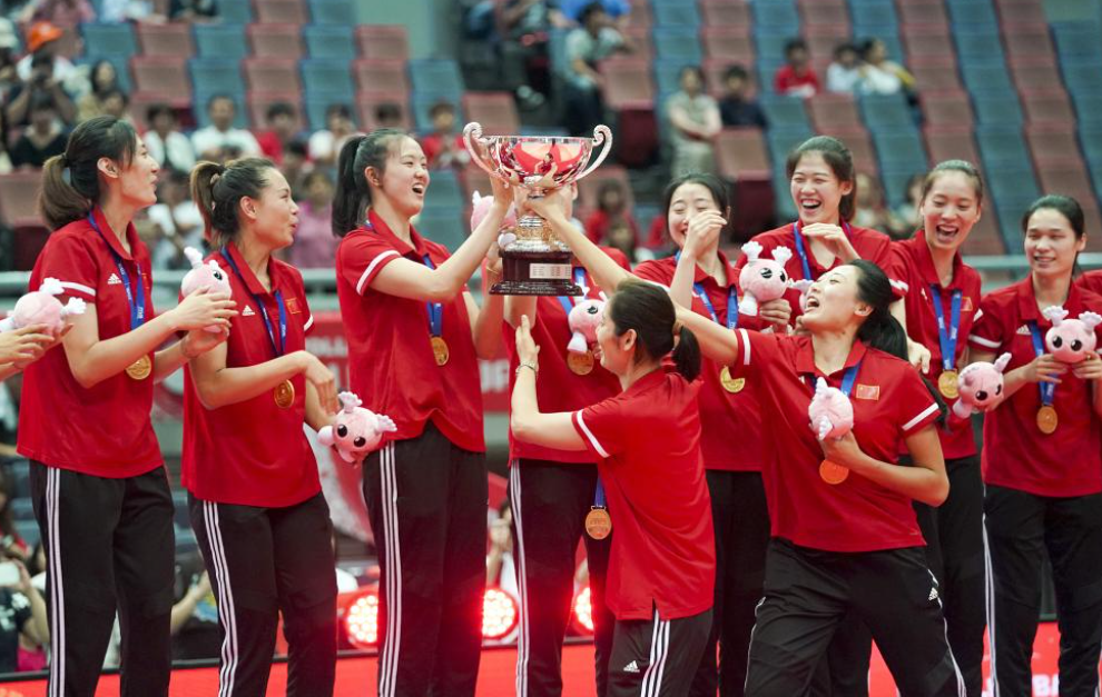 中国女排最多获得几次连胜?女排世界杯全部名次?