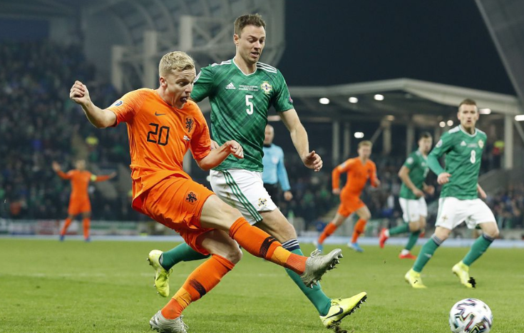 2024欧洲杯预选赛小组赛B组：爱尔兰1-2荷兰